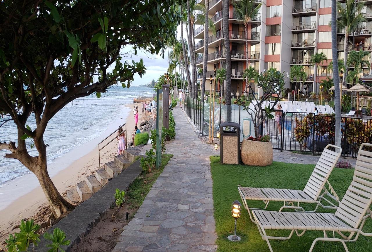 Maui Westside Presents: Kaanapali Shores 733 Stunning Ocean Views New Listing Lahaina Bagian luar foto