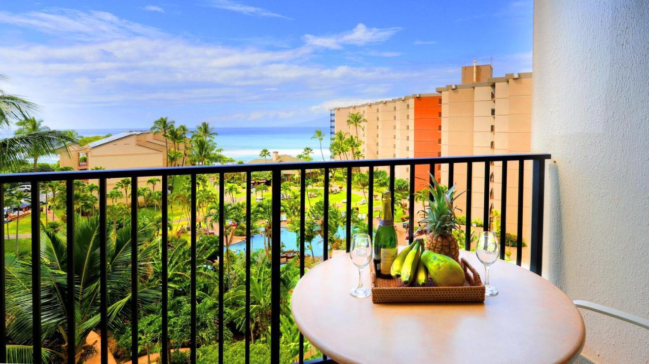 Maui Westside Presents: Kaanapali Shores 733 Stunning Ocean Views New Listing Lahaina Bagian luar foto